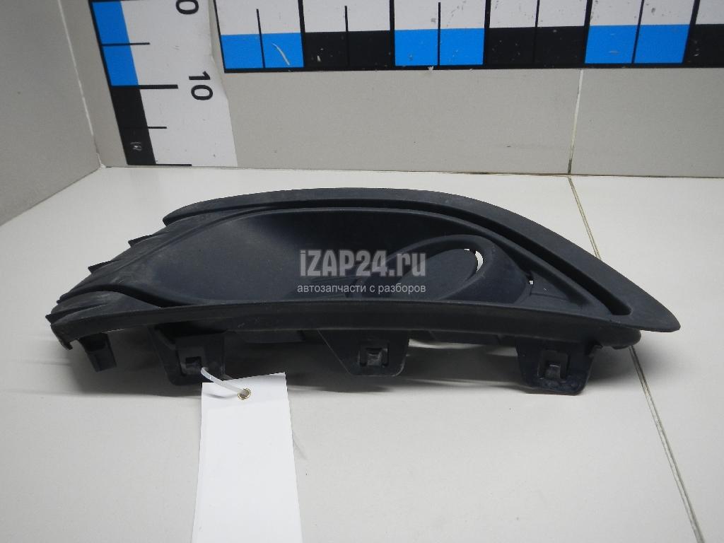 263363542R Решетка в бампер левая Renault Logan II 2014