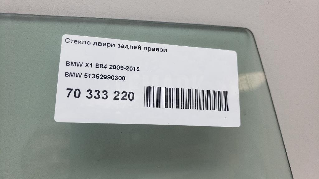 Стекло двери задней правой для  Fiat