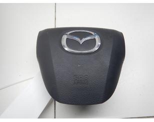 Крышка подушки безопасности (в рулевое колесо) для Mazda Mazda 3 (BL) 2009-2013 с разбора состояние отличное