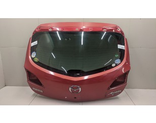 Дверь багажника со стеклом для Mazda Mazda 3 (BL) 2009-2013 с разбора состояние отличное
