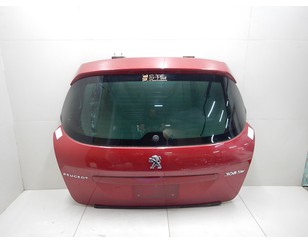 Дверь багажника со стеклом для Peugeot 308 I 2007-2015 б/у состояние отличное