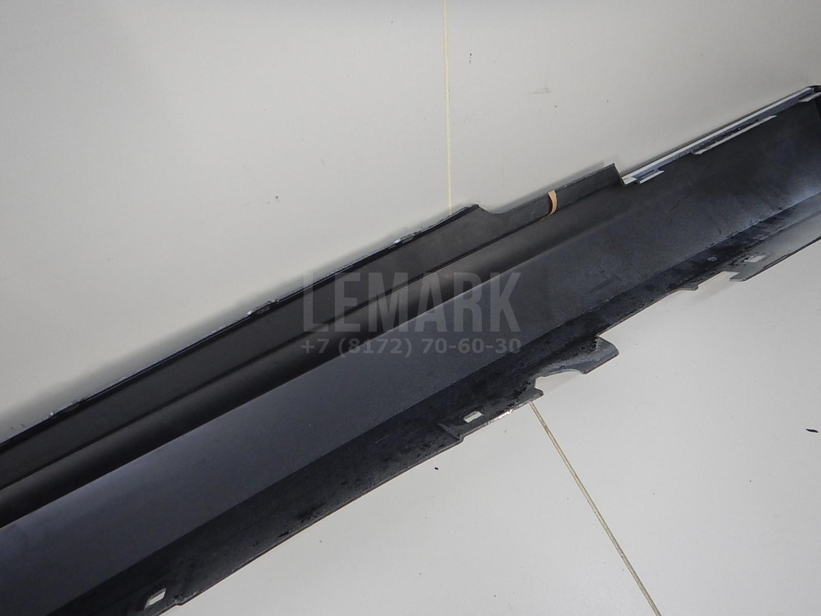 Накладка на порог (наружная) для  Ford Fiesta 2001-2008