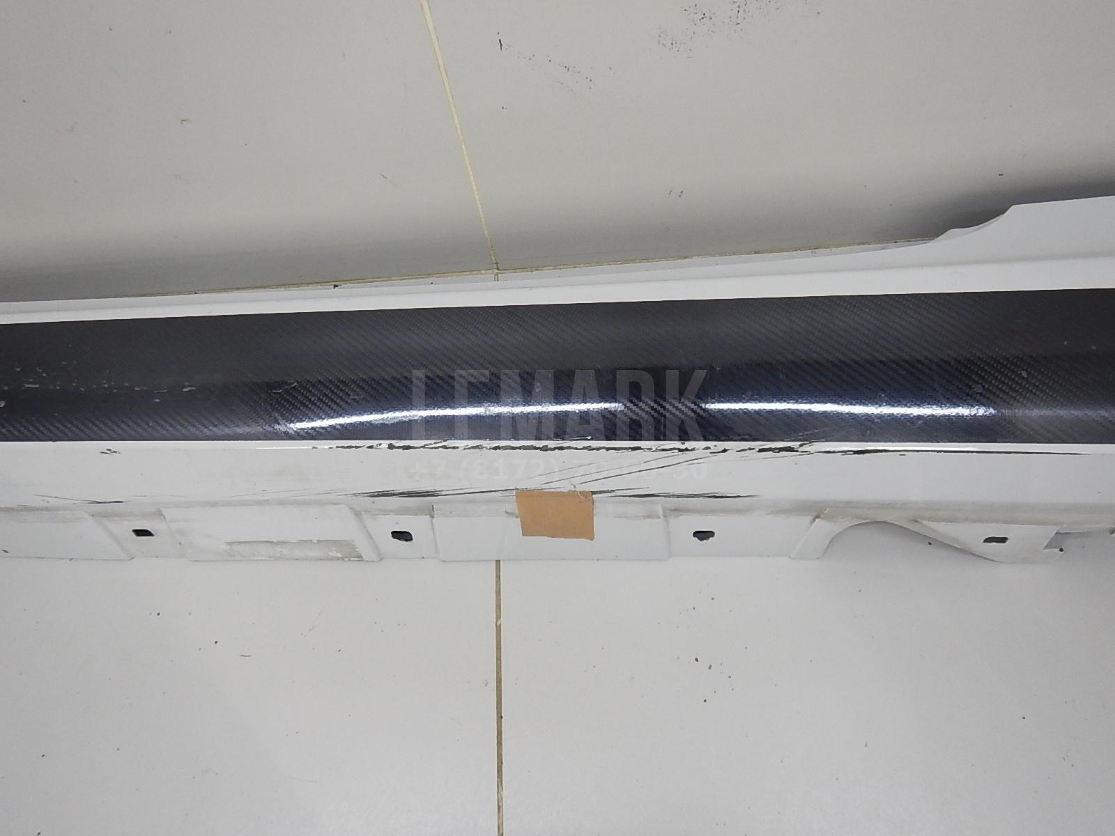 Накладка на порог (наружная) для  Ford Fiesta 2001-2008