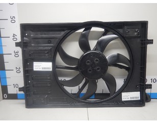 Вентилятор радиатора для Skoda Octavia (A7) 2013-2020 БУ состояние отличное