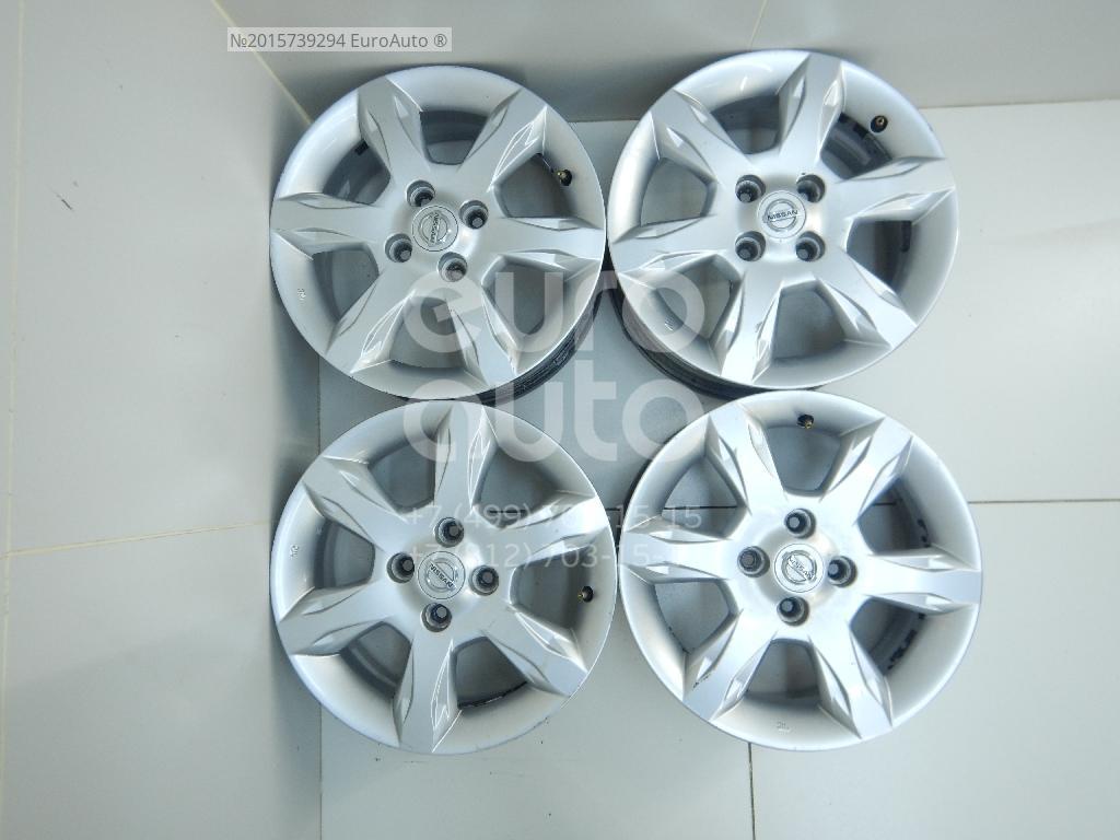 Диски колесные легкосплавные (к-кт) 6x15 4x100 ET50 D60.1 для Nissan Almera  (G15) 2013-2018 в Москве