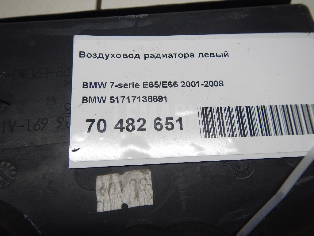 Воздуховод радиатора левый для  Ford EcoSport 2012-2023