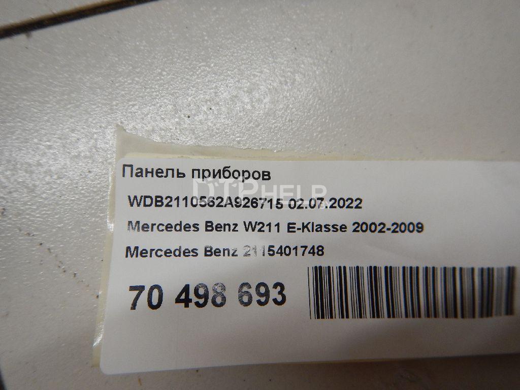 Фото Панель приборов для Mercedes W211 E-Klasse  2003