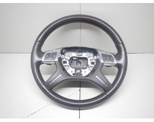 Рулевое колесо для AIR BAG (без AIR BAG) для Mercedes Benz W166 M-Klasse (ML/GLE) 2011-2018 с разбора состояние отличное