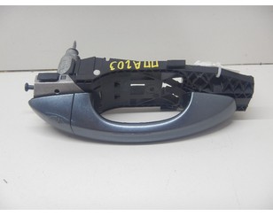 Ручка двери передней наружная правая для Skoda Octavia (A7) 2013-2020 БУ состояние хорошее