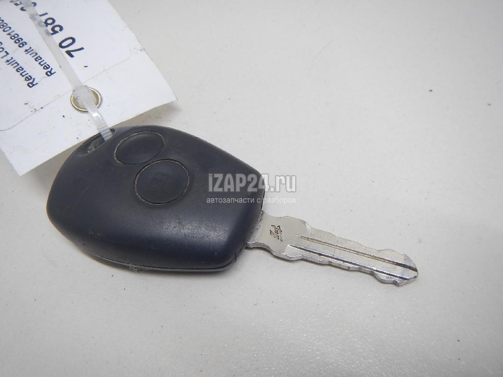 998108081R Ключ зажигания Renault Duster 2012 купить бу по цене 3128 руб.  Z30952655 - iZAP24