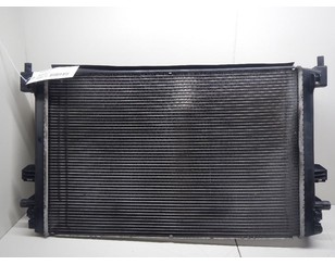 Радиатор дополнительный системы охлаждения для Seat Leon (5F) 2013-2020 с разборки состояние отличное