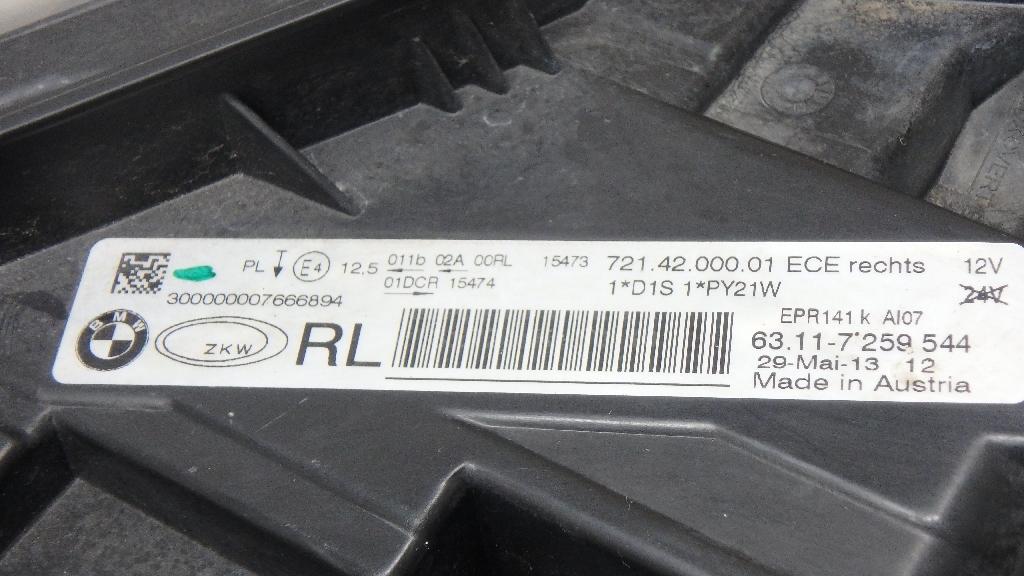 Фара правая для  BMW 7-serie F01/F02 2008-2015