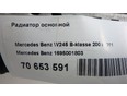 Радиатор основной Mercedes Benz 1695001803