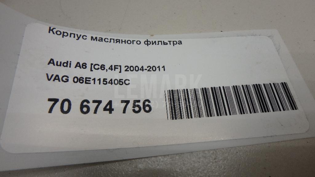 Корпус масляного фильтра для  BMW 3-serie E90/E91 2005-2012