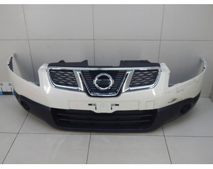 Бампер передний для Nissan Qashqai (J10) 2006-2014 БУ состояние отличное