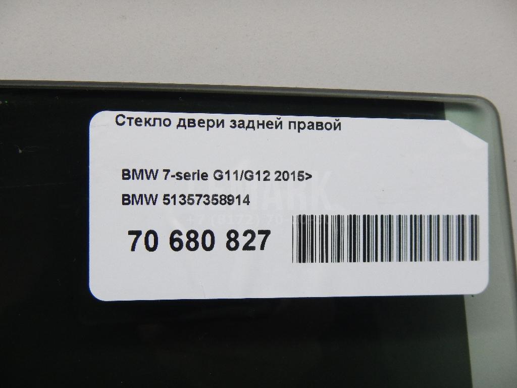 Стекло двери задней правой