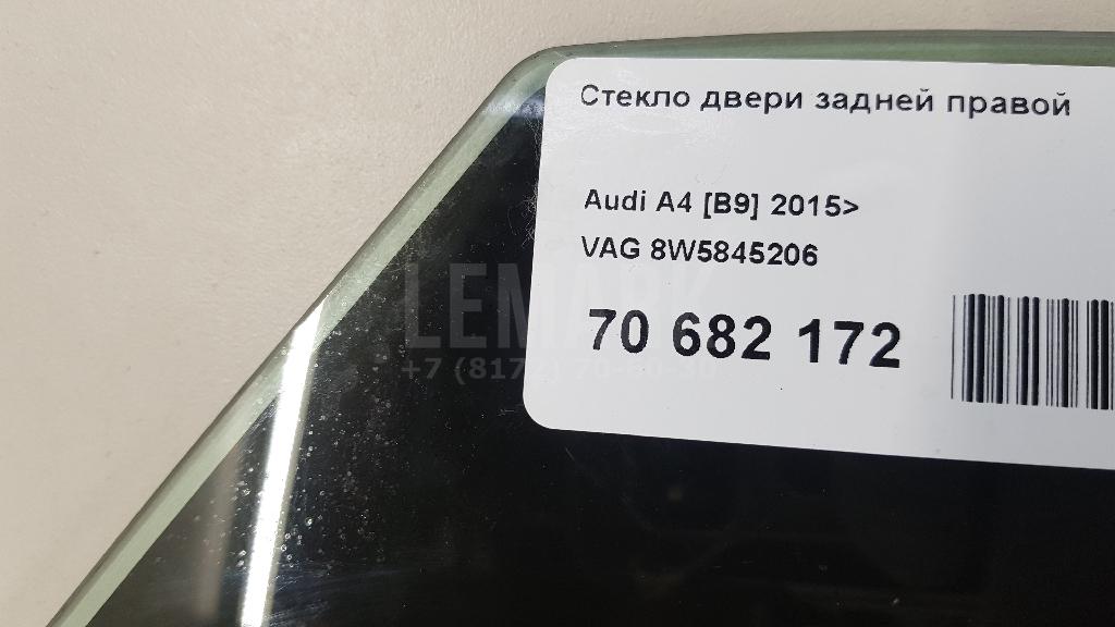Стекло двери задней правой