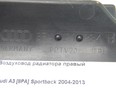 Воздуховод радиатора правый