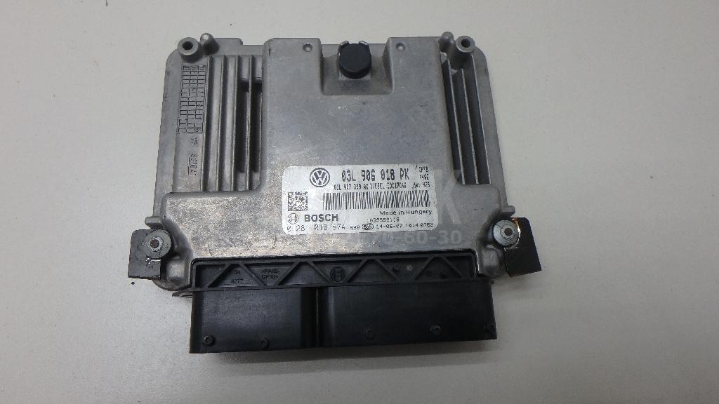 Блок управления двигателем 03L906018PK VAG