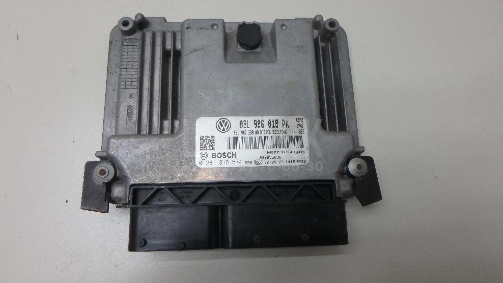 Блок управления двигателем 03L906018PK VAG
