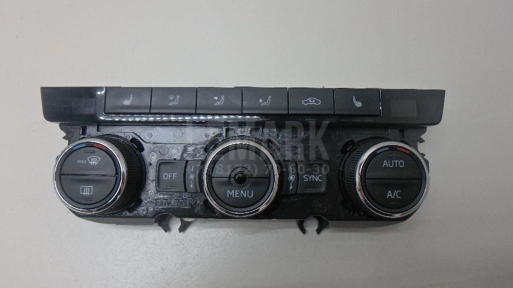 Блок управления климатической установкой 5E0907044RYMS VAG