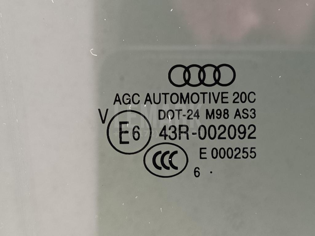 Стекло двери задней правой для  Audi Q3 (8U) 2012-2018