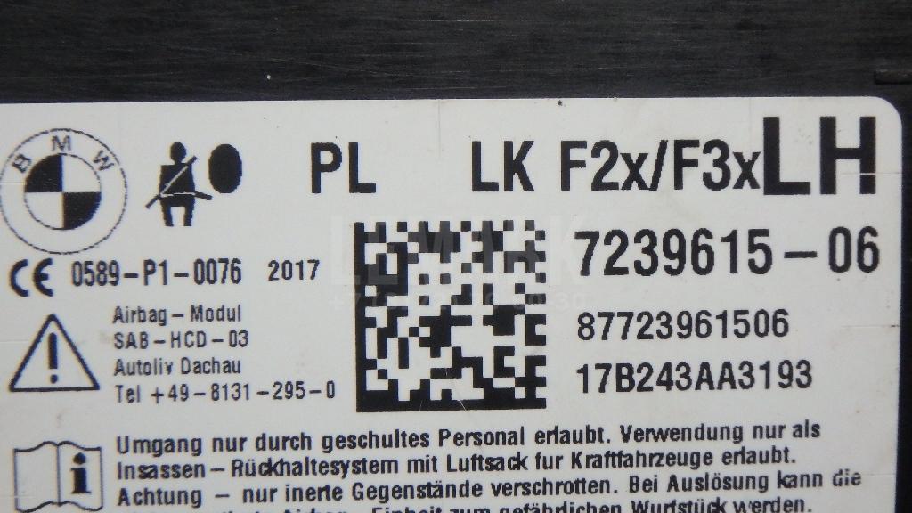 Подушка безопасности боковая (в сиденье) для  BMW 7-serie F01/F02 2008-2015