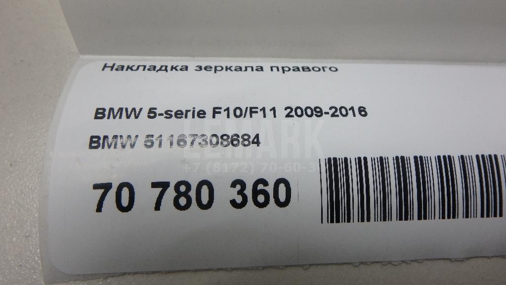 Накладка зеркала правого