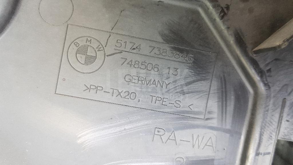 Воздуховод радиатора нижний для  BMW Z3 1995-2003