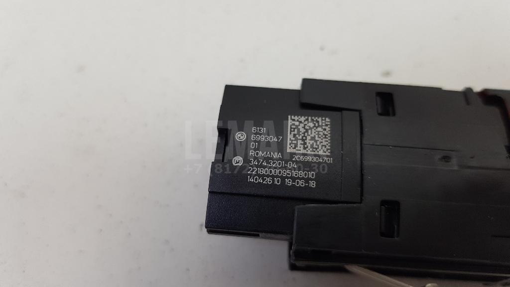 Кнопка аварийной сигнализации для  BMW 7-serie F01/F02 2008-2015