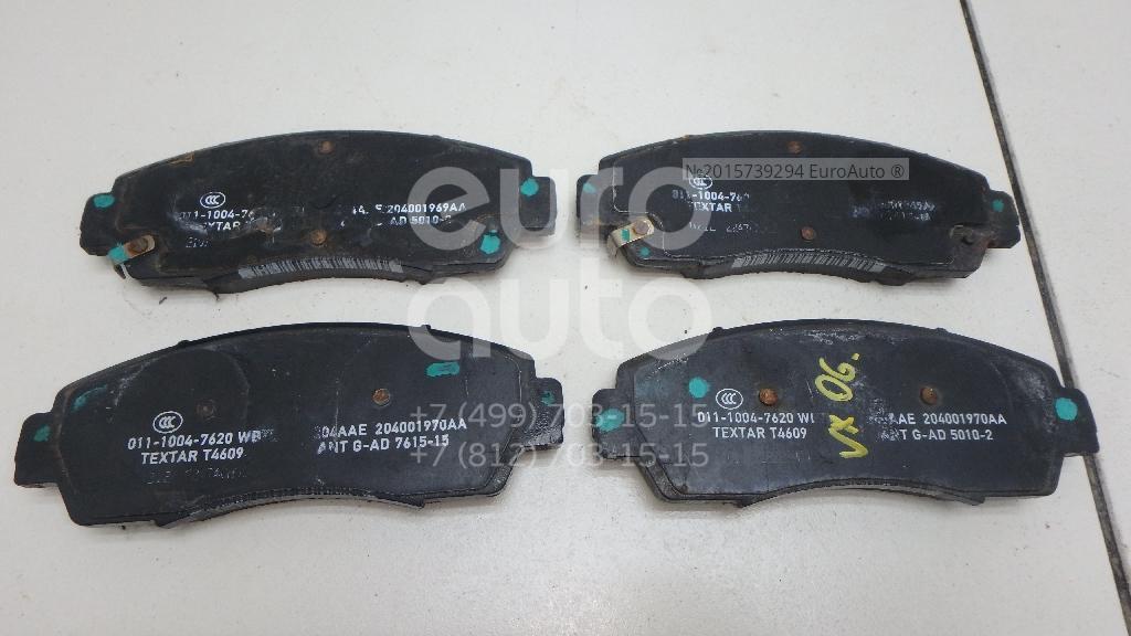 КОЛОДКИ ТОРМОЗНЫЕ ПЕРЕДНИЕ CHERY M31T6GN3501080