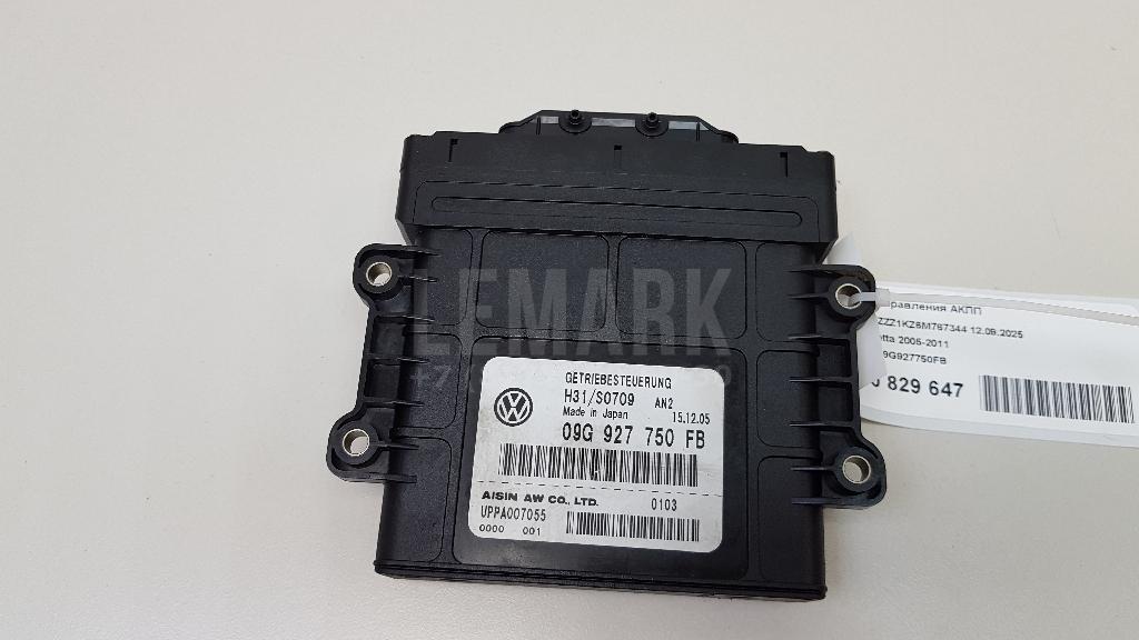 Блок управления АКПП 09G927750FB VAG