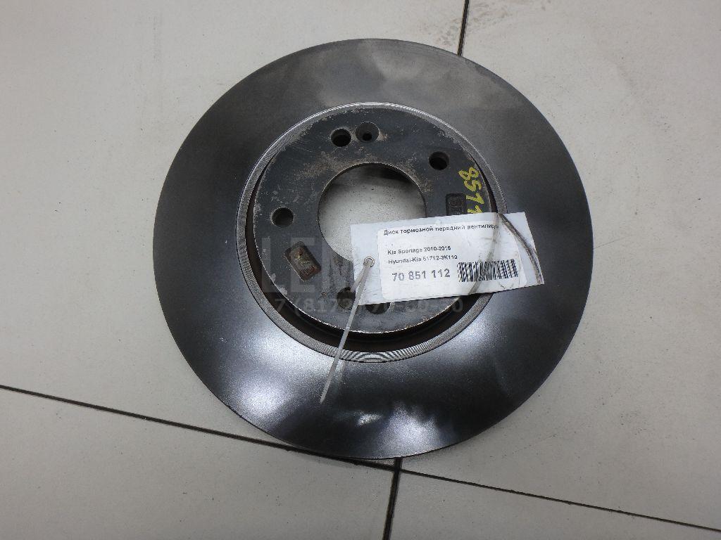 Диск тормозной передний вентилируемый 517123K110 Hyundai-Kia