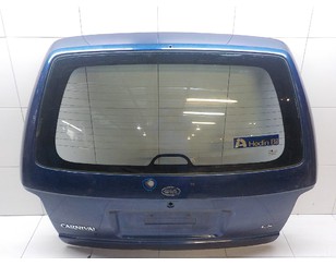 Дверь багажника со стеклом для Kia Carnival 1999-2005 с разборки состояние удовлетворительное
