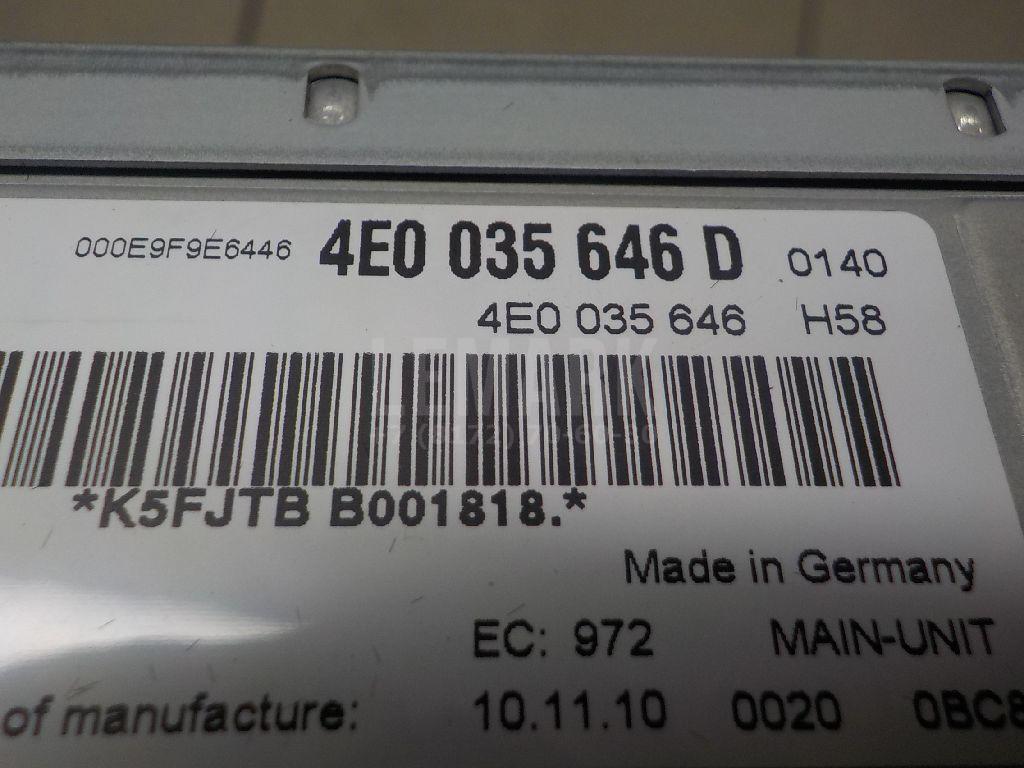 Проигрыватель CD/DVD для  BMW 3-serie E90/E91 2005-2012