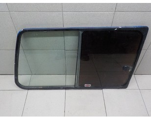Стекло кузовное открывающееся (форточка) правое для Mitsubishi Pajero/Montero II (V1, V2, V3, V4) 1991-1996 с разбора состояние хорошее