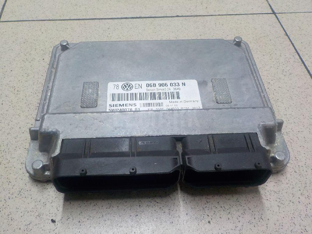 Блок управления двигателем 06B906033N VAG