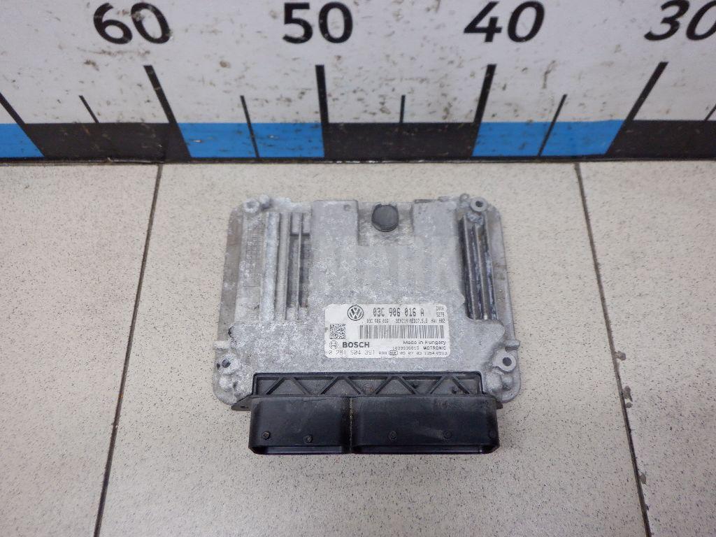 Блок управления двигателем 03C906016A VAG