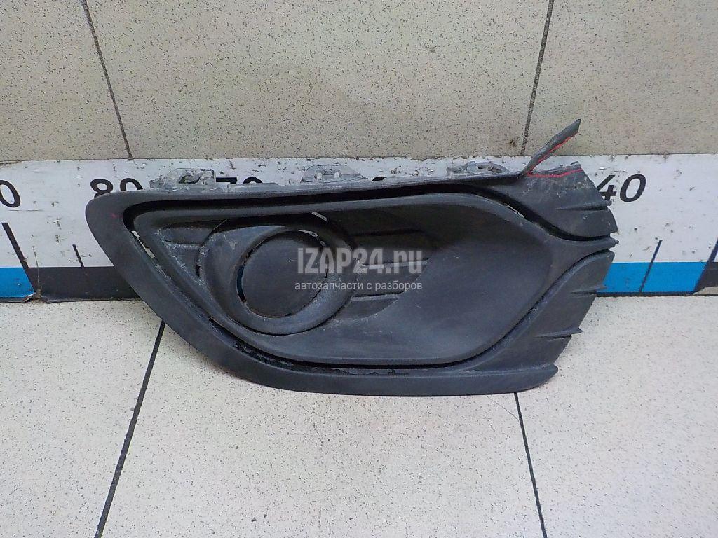263363542R Решетка в бампер левая Renault Logan II 2014