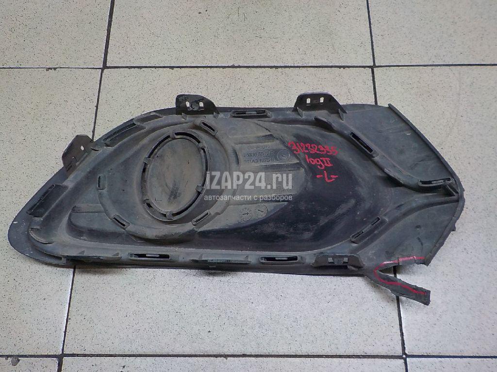 263363542R Решетка в бампер левая Renault Logan II 2014