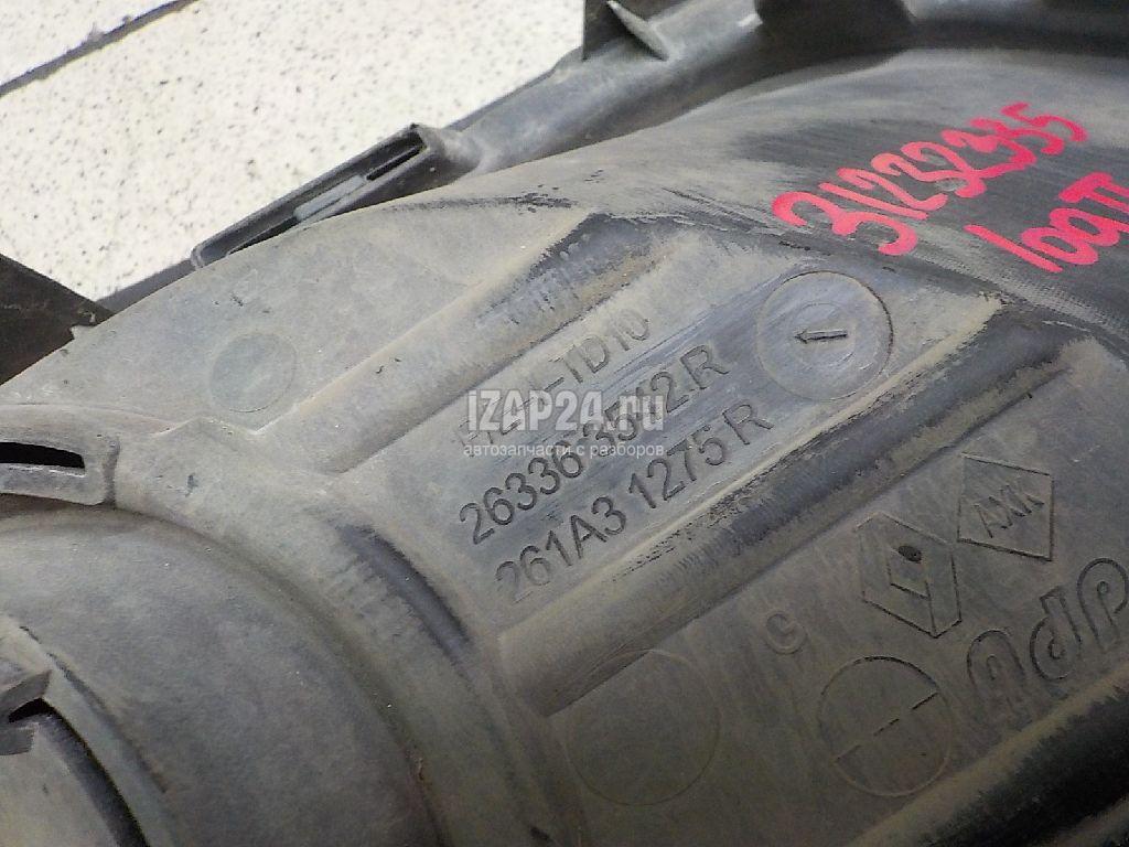 263363542R Решетка в бампер левая Renault Logan II 2014