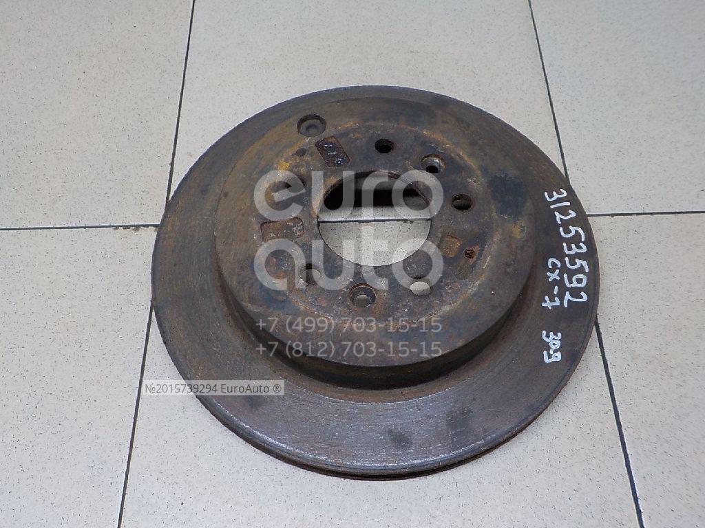 Диск тормозной (Зад) Mazda CX-7 06-12 / MPV 06-16