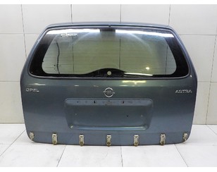 Дверь багажника со стеклом для Opel Astra G 1998-2005 с разбора состояние хорошее