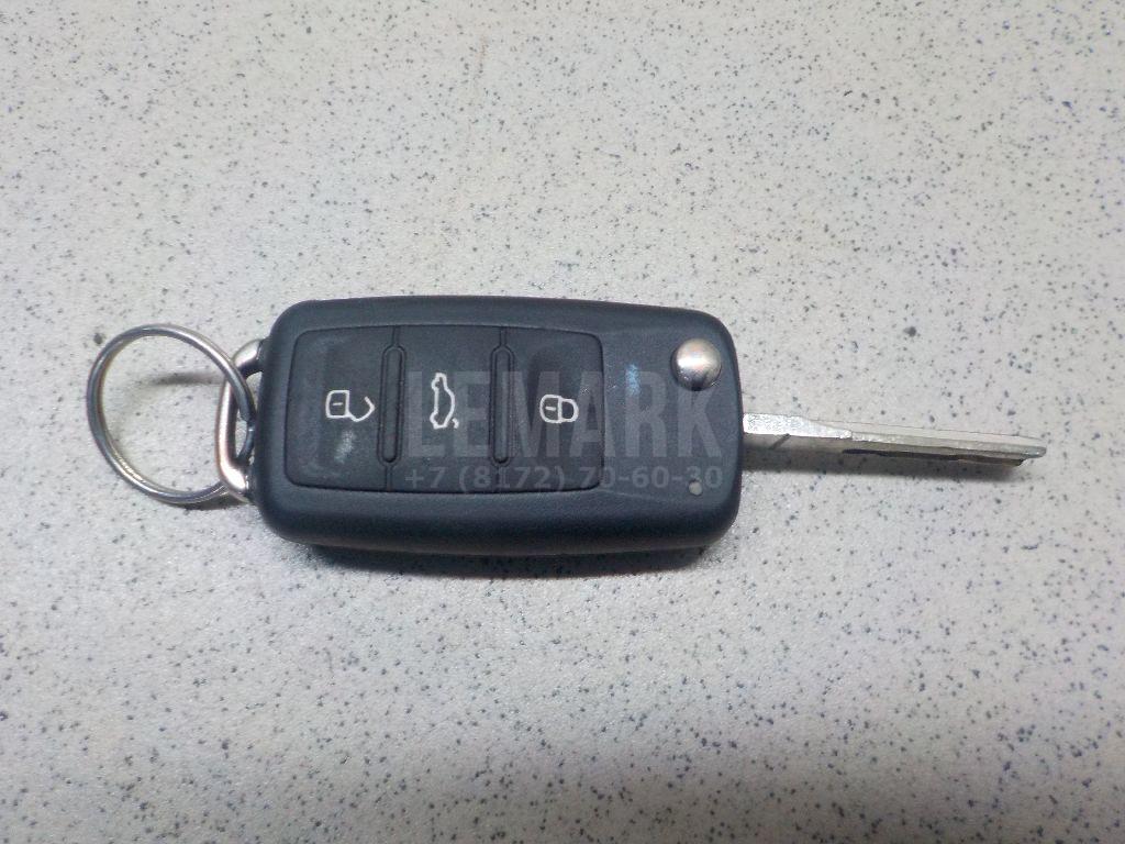 Ключ зажигания 5K0837202AD VAG