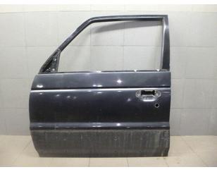 Дверь передняя левая для Mitsubishi Pajero/Montero II (V1, V2, V3, V4) 1991-1996 БУ состояние удовлетворительное