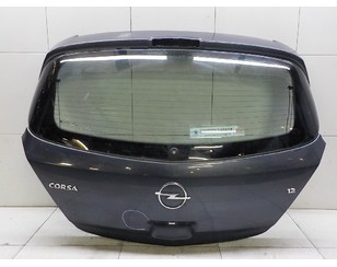 Дверь багажника со стеклом для Opel Corsa D 2006-2015 б/у состояние хорошее