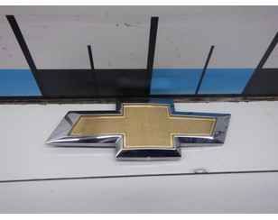 Эмблема на крышку багажника для Chevrolet Aveo (T300) 2011-2015 БУ состояние отличное
