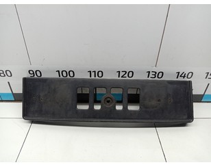 Накладка переднего бампера под номер для Honda Civic 4D 2006-2012 б/у состояние отличное