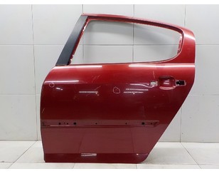 Дверь задняя левая для Peugeot 407 2004-2010 б/у состояние хорошее
