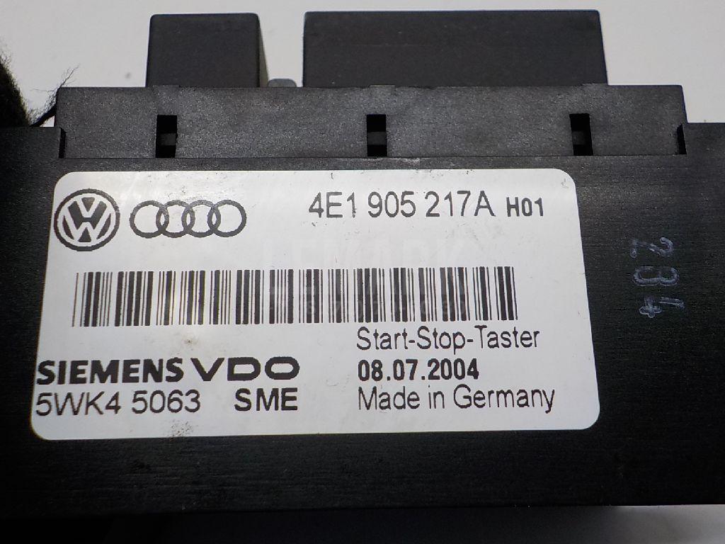 Кнопка запуска двигателя для  Audi A4 [B9] 2015